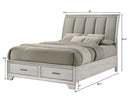 JAYMES B6582K-4P (6-Piece Bedroom Set)