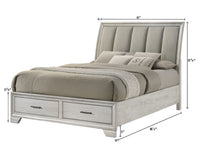 JAYMES B6582Q (3-Piece Bedroom Set)