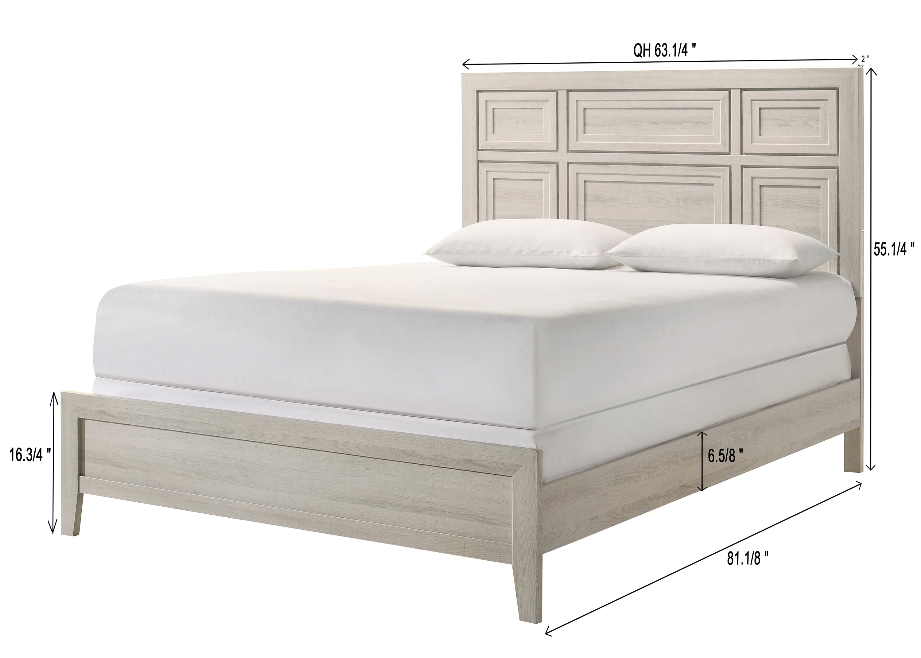 LORRAINE B6600K (2-Piece Bedroom Set)