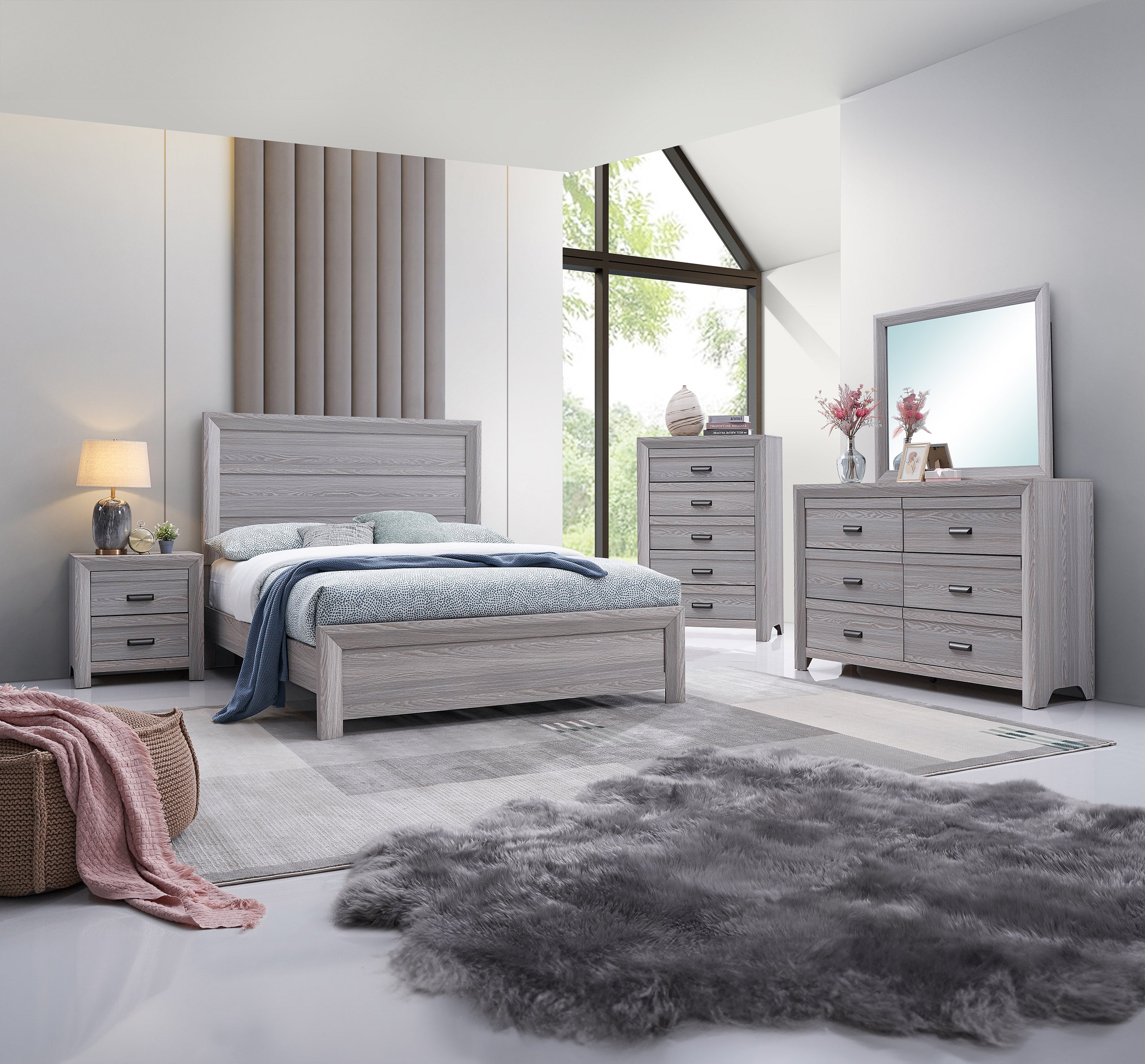 ADELAIDE B6712Q-4P (5-Piece Bedroom Set)