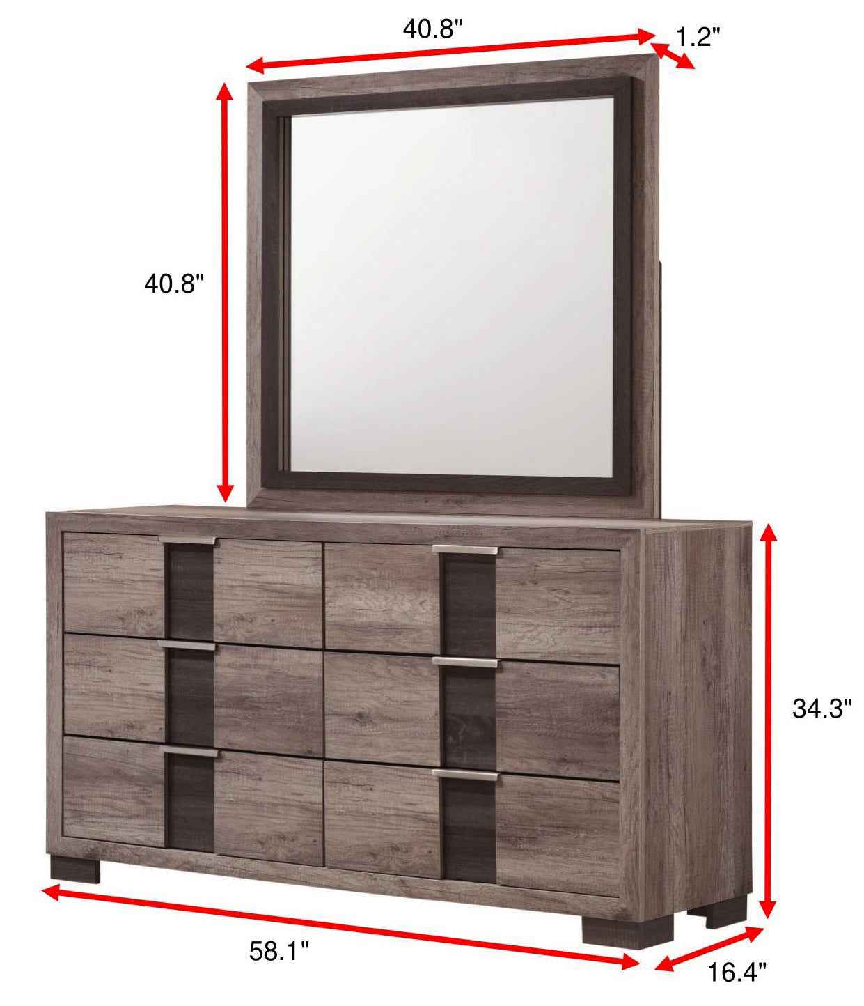 RANGLEY B6830-DM (2-Piece Bedroom Set)