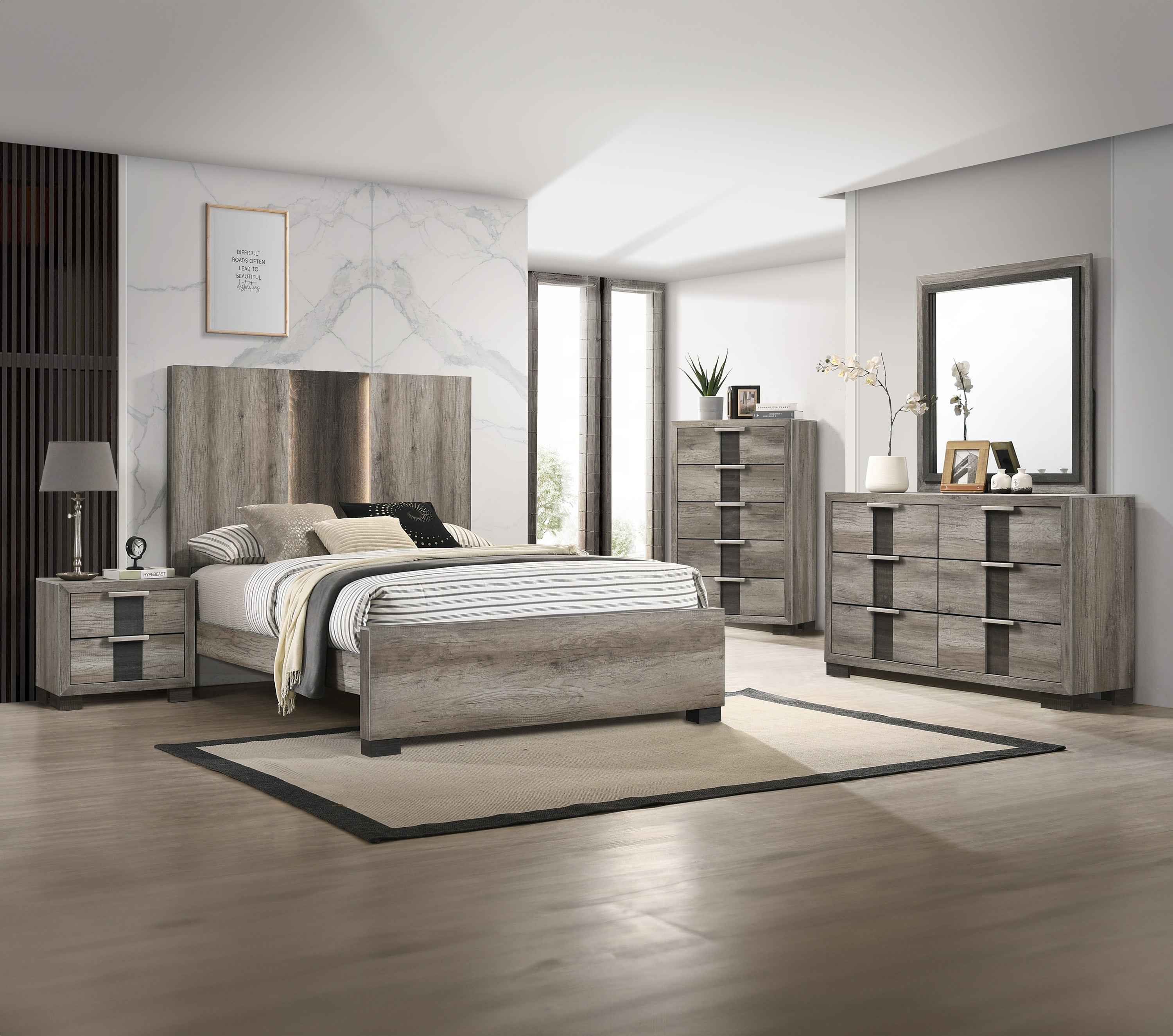 RANGLEY B6830Q-4P (6-Piece Bedroom Set)