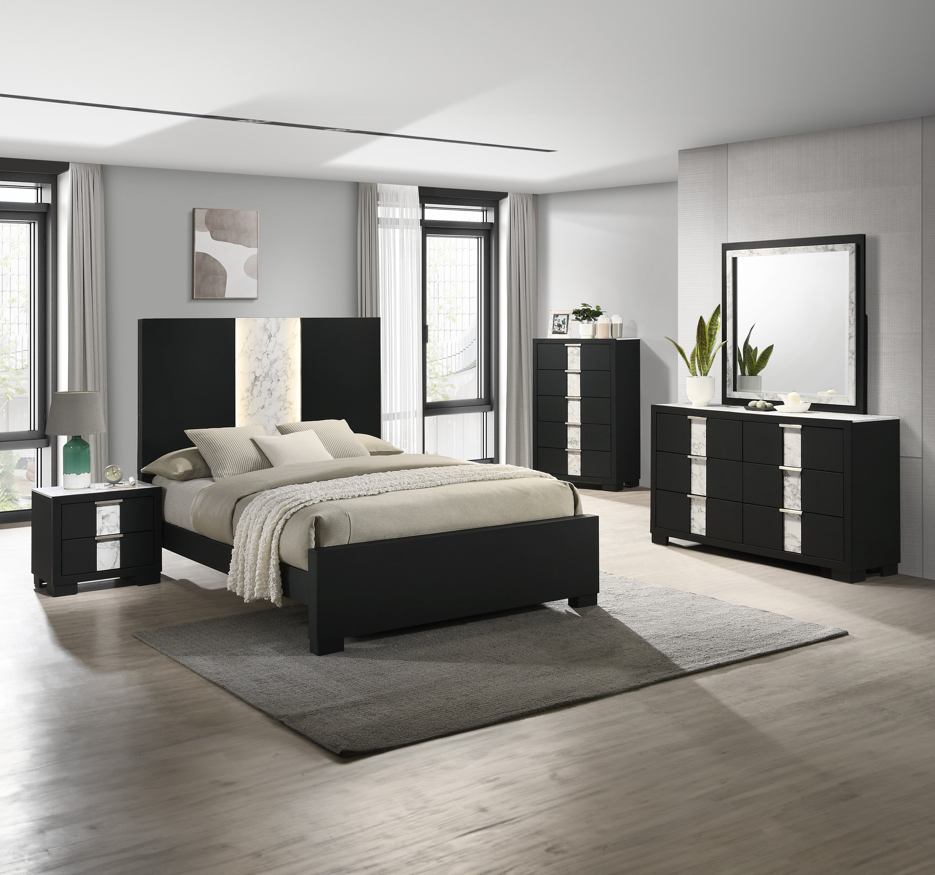 RANGLEY B6835K (3-Piece Bedroom Set)