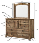ELLA-MAE B6845K-4P (6-Piece Bedroom Set)
