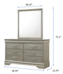 AMALIA B6910T-4P (5-Piece Bedroom Set)
