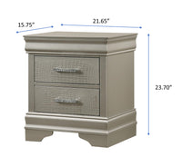 AMALIA B6910Q-4P (5-Piece Bedroom Set)