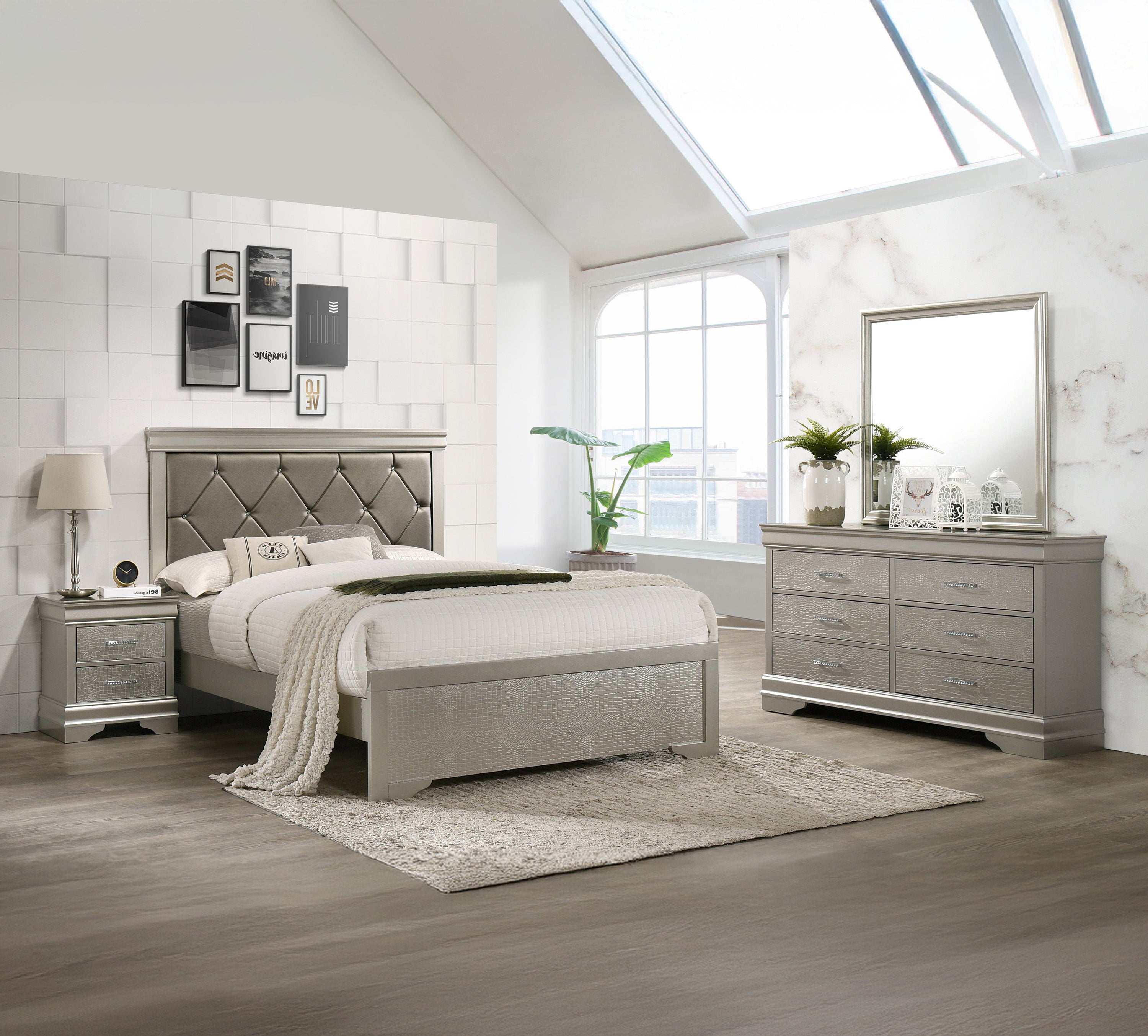 AMALIA B6910T-4P (5-Piece Bedroom Set)