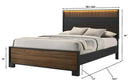NEMY B6950K-5P (6-Piece Bedroom Set)