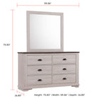 CORALEE B8130Q-5P (7-Piece Bedroom Set)