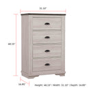 CORALEE B8130Q-5P (7-Piece Bedroom Set)