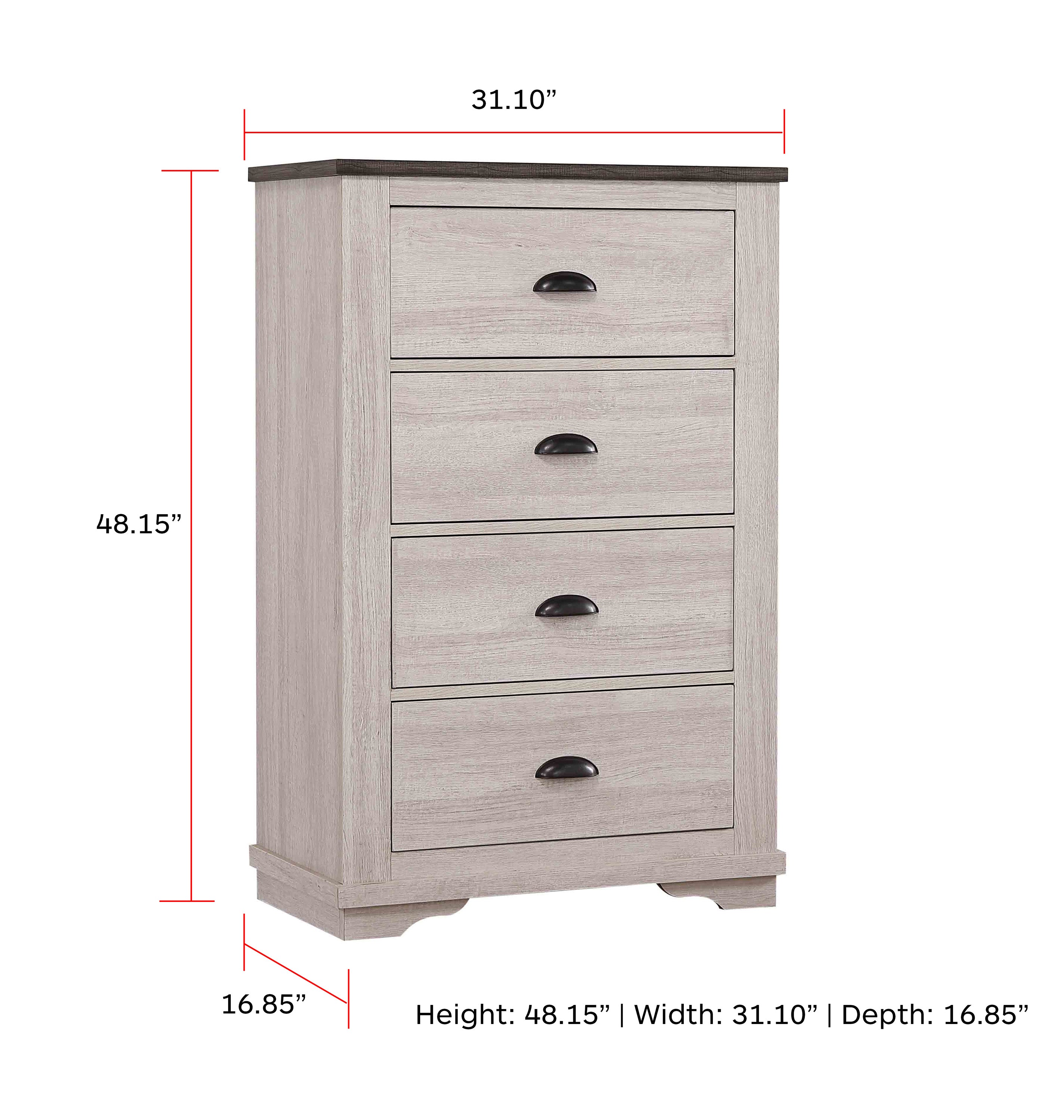 CORALEE B8130Q-5P (7-Piece Bedroom Set)