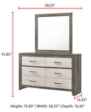 RHETT SETB8170 (6-Piece Bedroom Set)