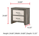 RHETT B8170K-5P (5-Piece Bedroom Set)