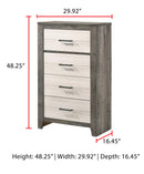 RHETT B8170K-5P (5-Piece Bedroom Set)