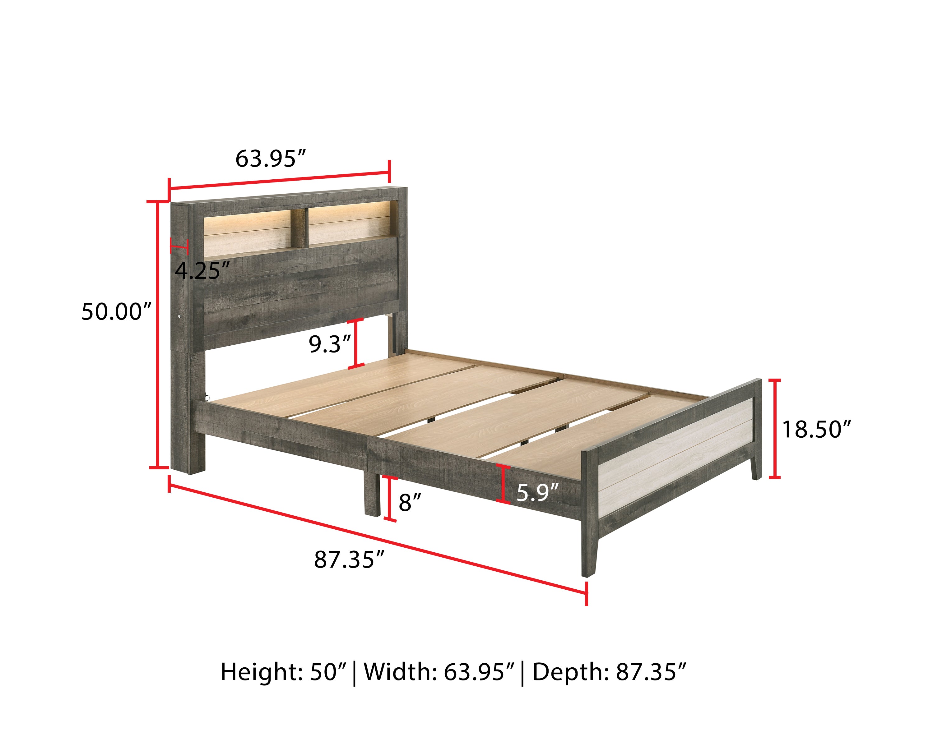 RHETT SETB8170 (6-Piece Bedroom Set)