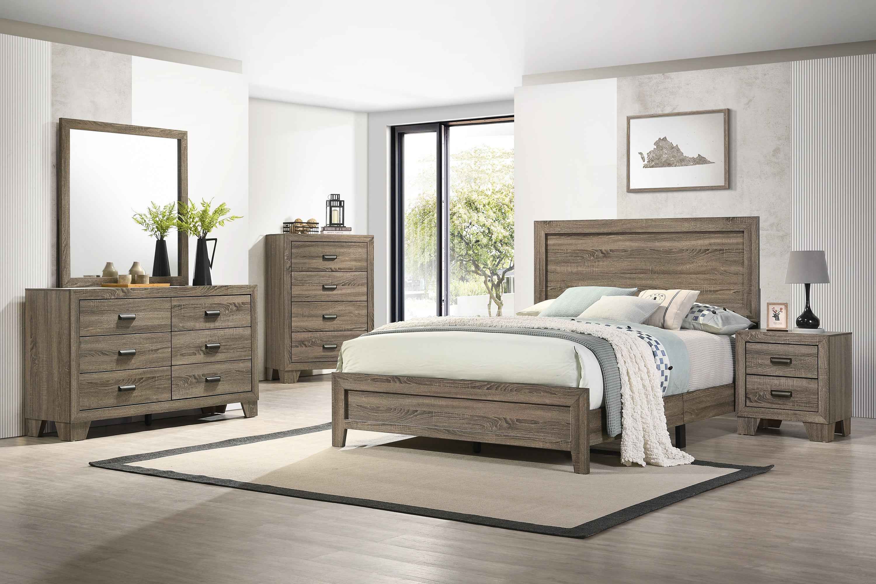 MILLIE B9200F-5P (5-Piece Bedroom Set)