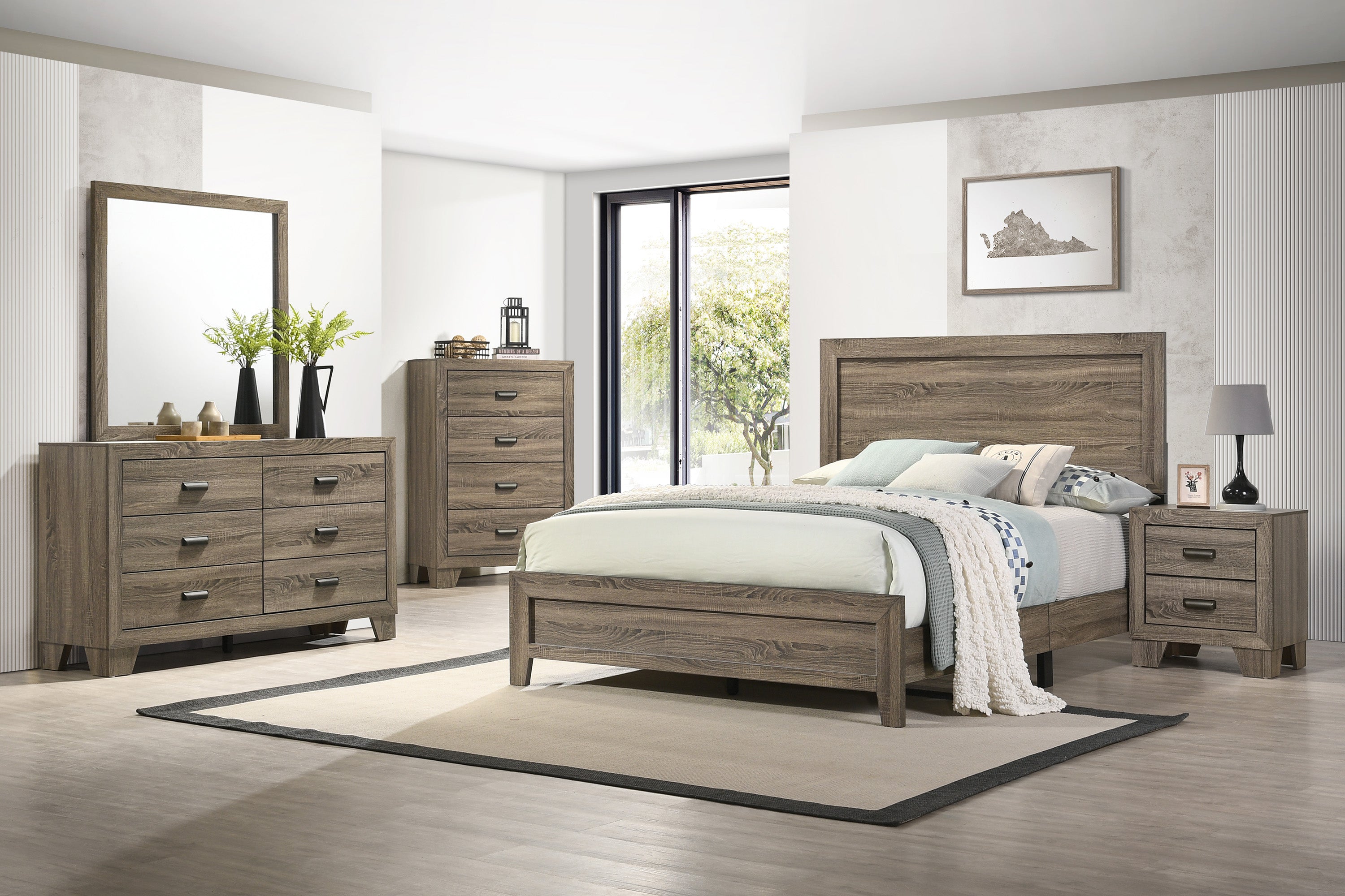 MILLIE B9200-DM (2-Piece Bedroom Set)