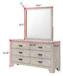 MILLIE B9220K-4P (4-Piece Bedroom Set)