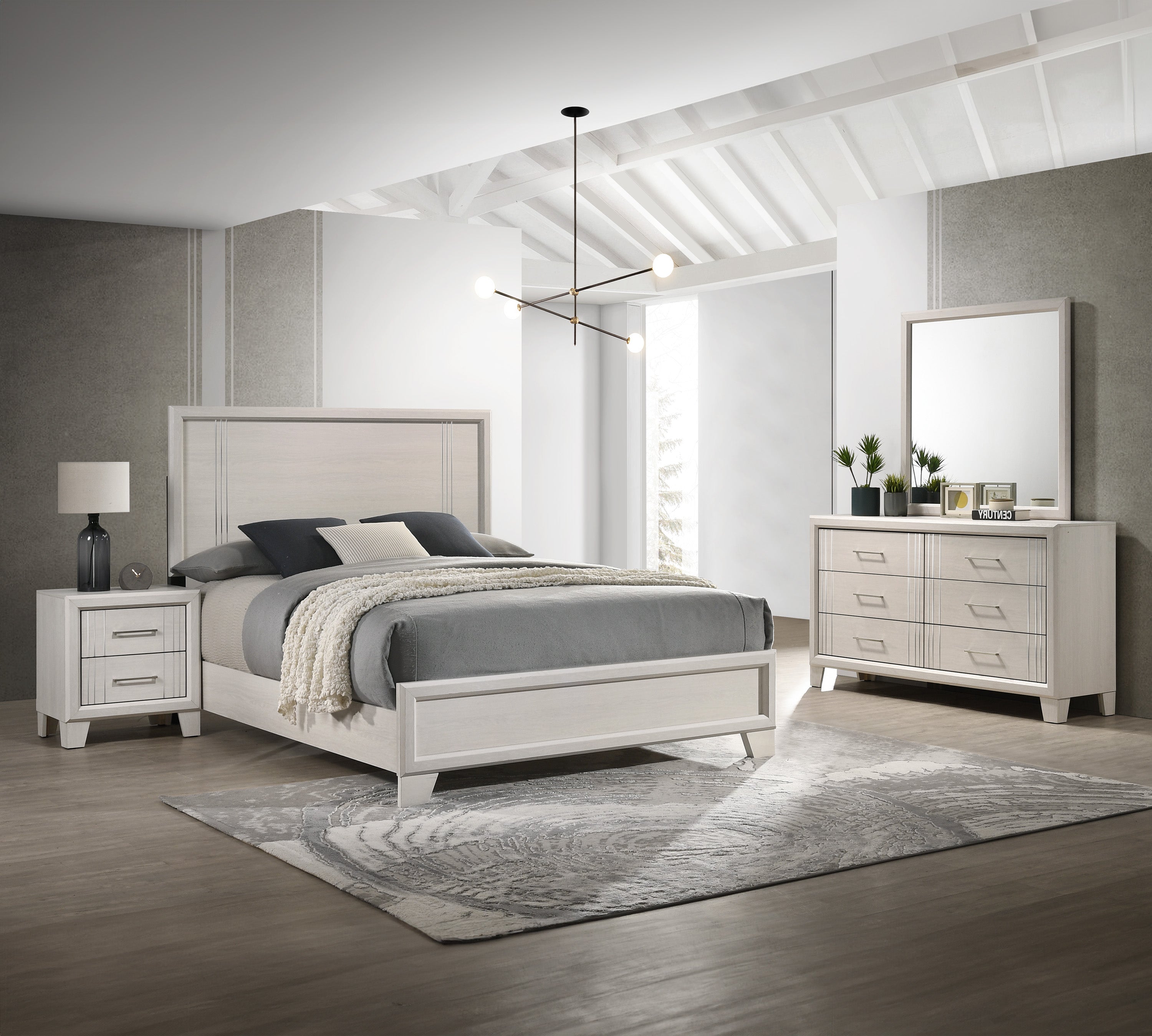 CHARLIE B9230K-4P (5-Piece Bedroom Set)