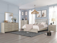 FLORENCE SETB9270-5270GY (6-Piece Bedroom Set)