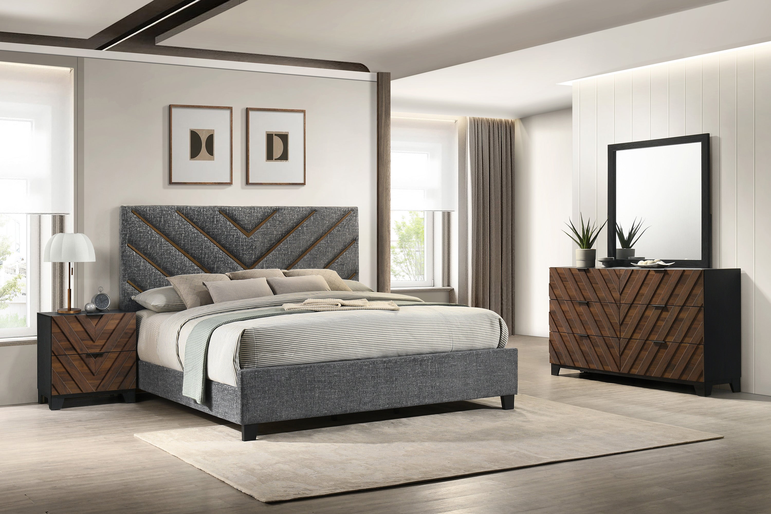 ZANE B9275K (2-Piece Bedroom Set)