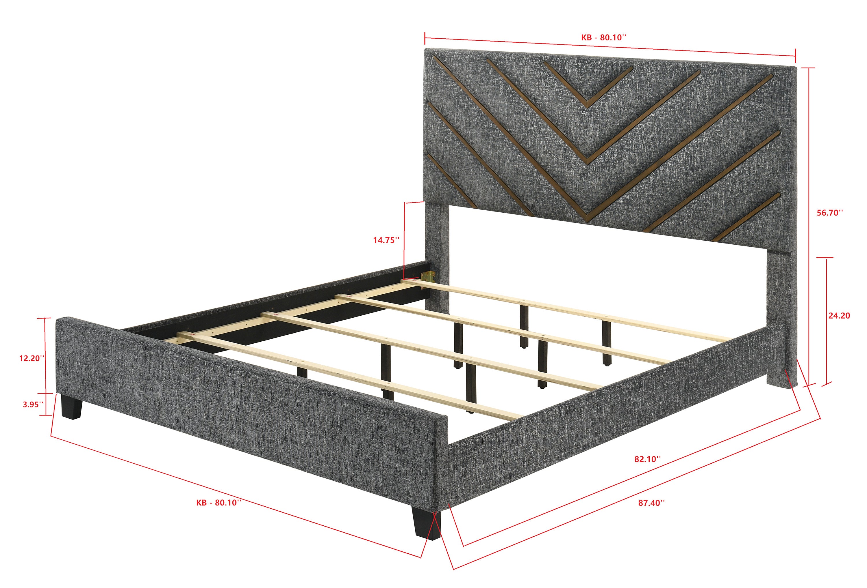 ZANE B9275K (2-Piece Bedroom Set)