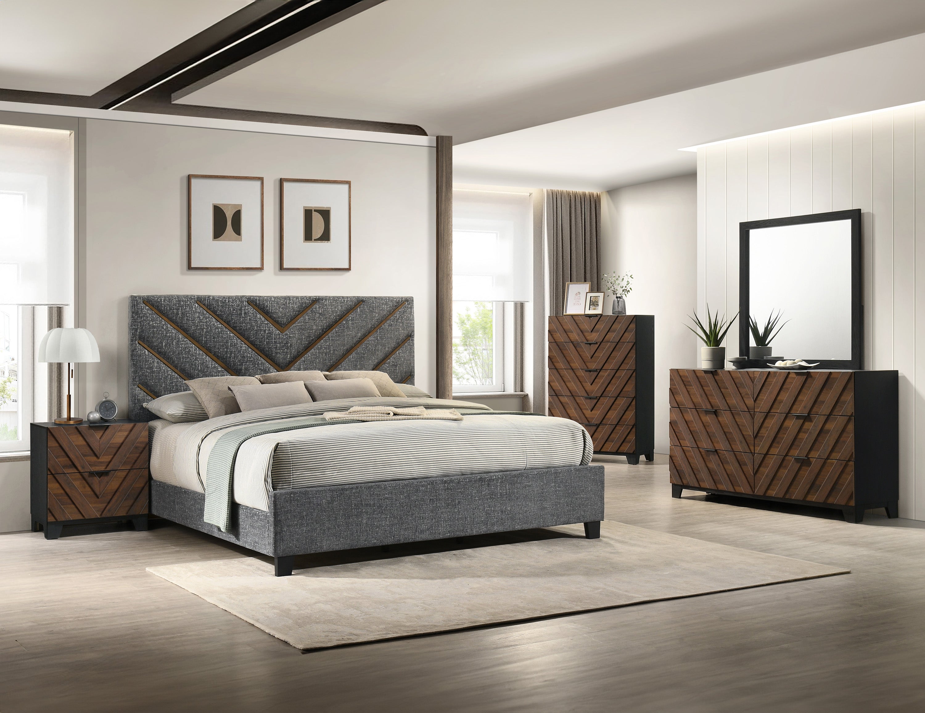 ZANE B9275-DM (2-Piece Bedroom Set)