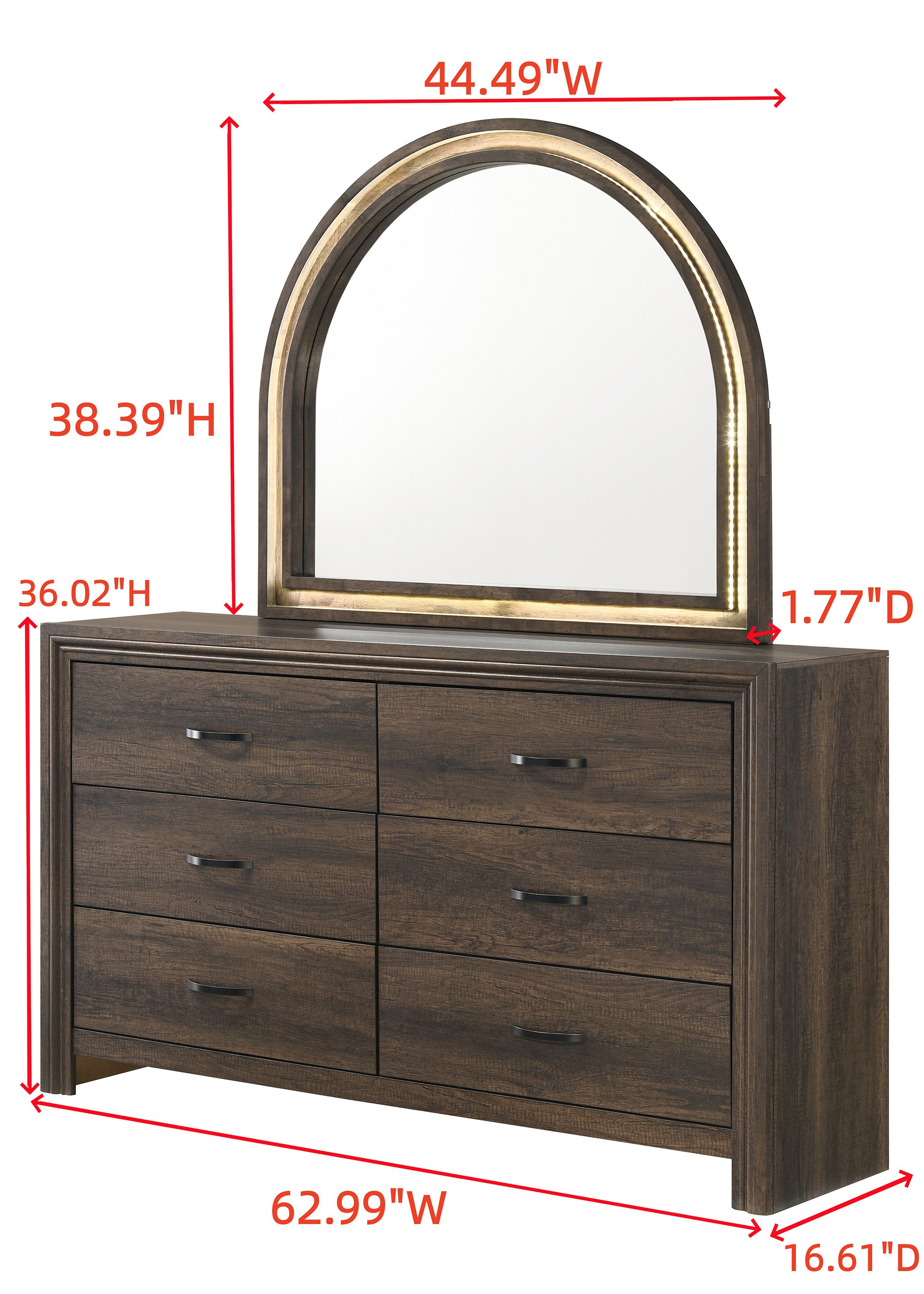 NOREEN B9285-DM (2-Piece Bedroom Set)