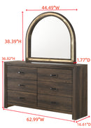 NOREEN B9285Q-4P (5-Piece Bedroom Set)