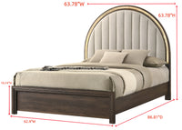 NOREEN B9285Q-5P (6-Piece Bedroom Set)