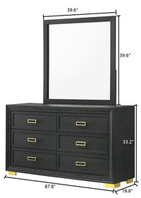 PEPE B9290K-4P (5-Piece Bedroom Set)