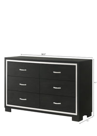 GENNRO SETB9295 (7-Piece Bedroom Set)