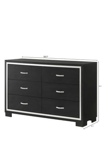 GENNRO B9295-DM (2-Piece Bedroom Set)
