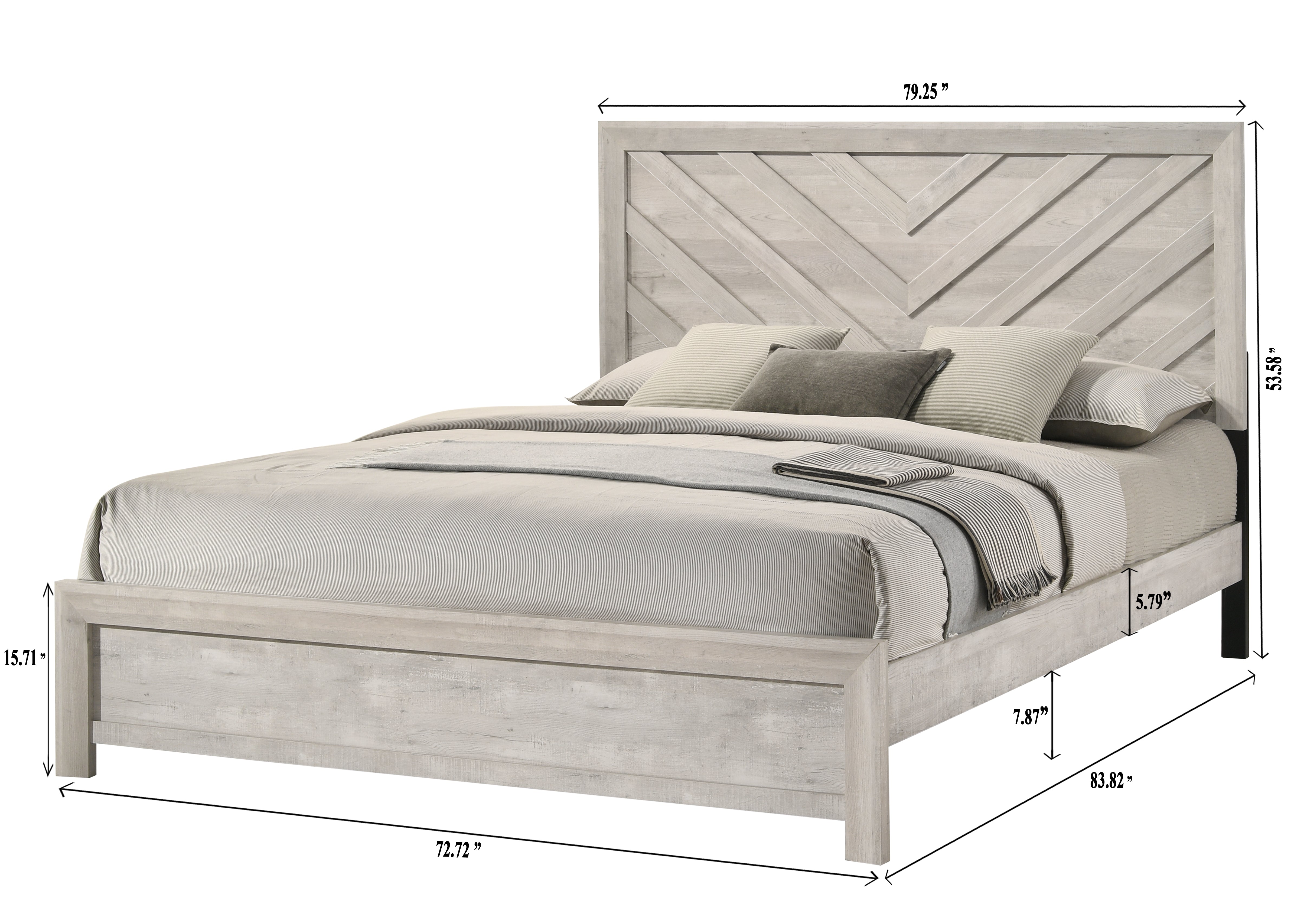VALOR B9330Q-4P (5-Piece Bedroom Set)