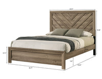 VALOR B9332K (2-Piece Bedroom Set)