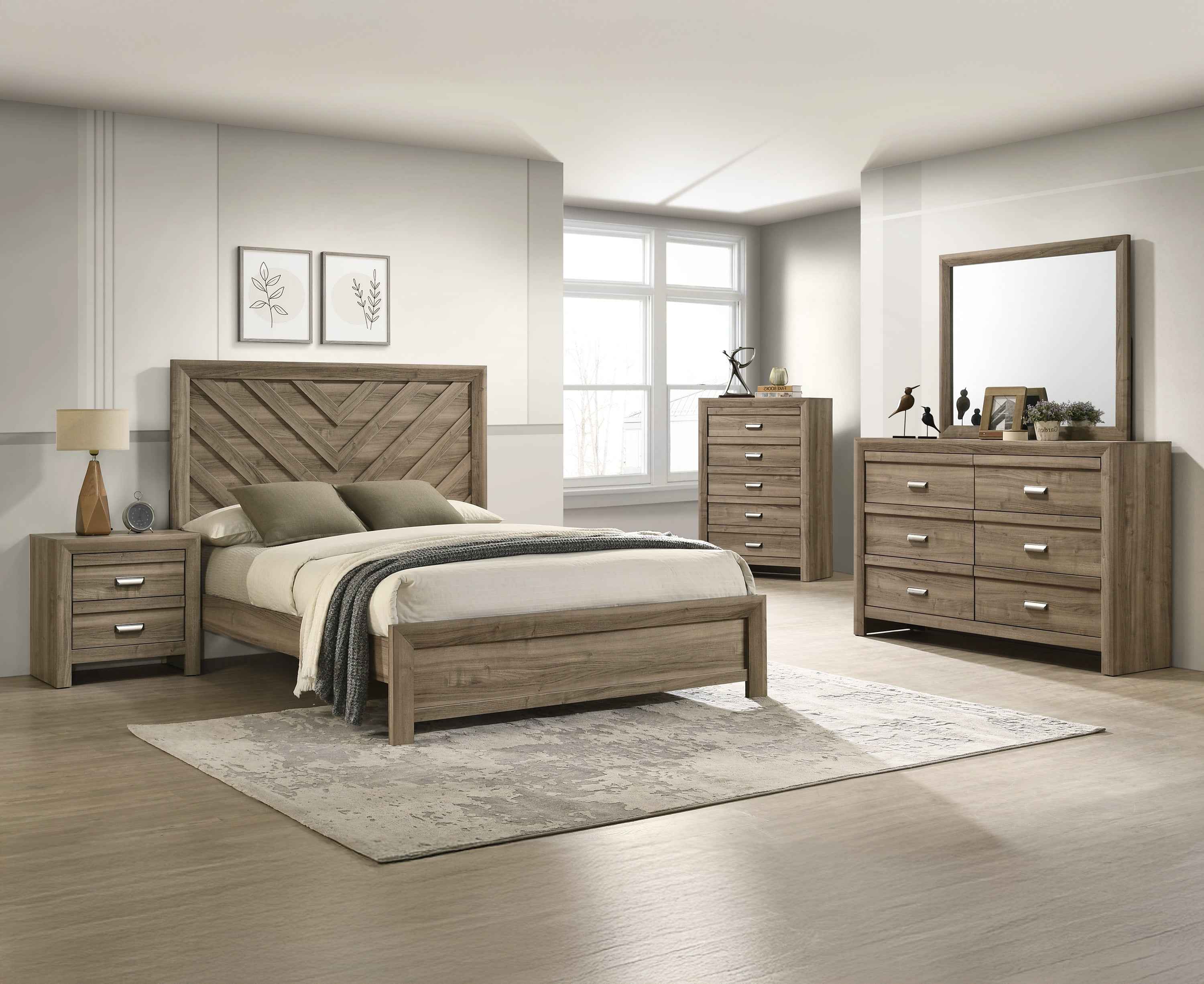 VALOR B9332F-4P (5-Piece Bedroom Set)