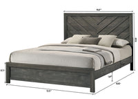 VALOR B9335K-4P (5-Piece Bedroom Set)