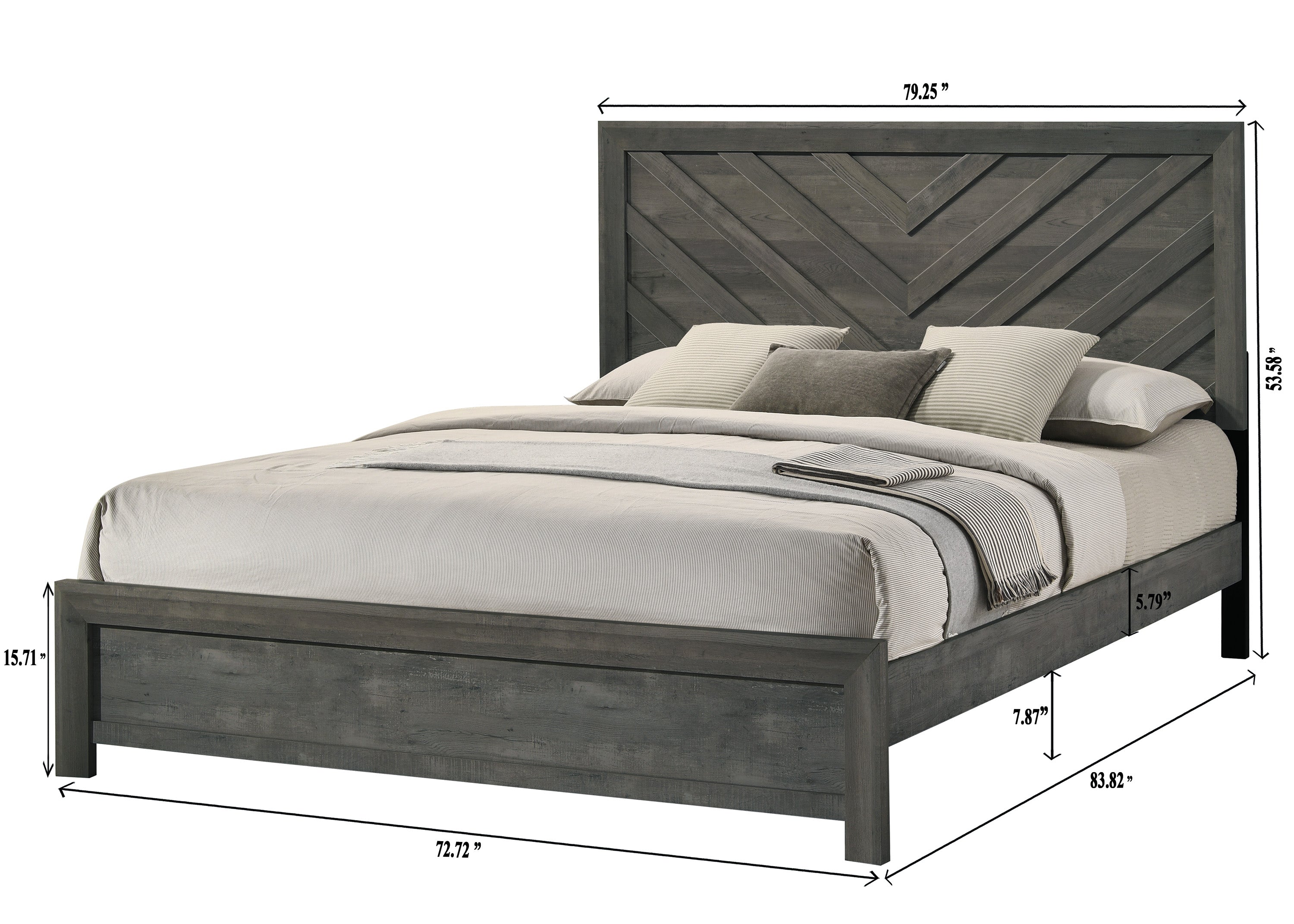 VALOR B9335K-4P (5-Piece Bedroom Set)