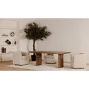Lila Large Dining Table Brown