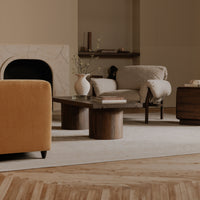 Hadley Coffee Table Warm Brown