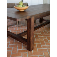 Wilson Dining Table Small Warm Brown