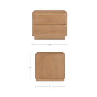 Hudson Nightstand Natural