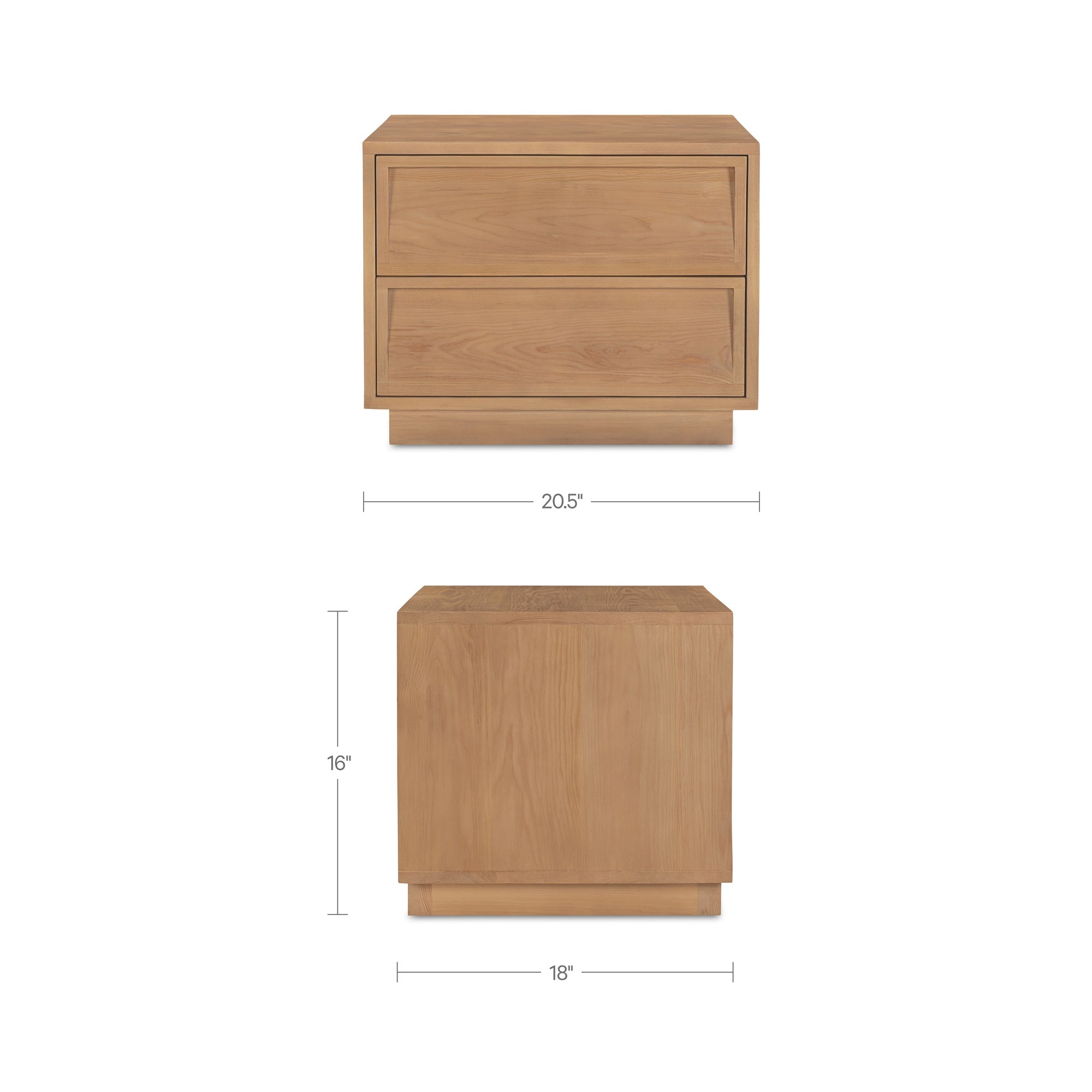 Hudson Nightstand Natural