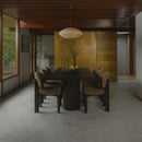 Hadley Dining Table Small Warm Brown