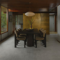 Hadley Dining Table Small Warm Brown