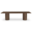 Hadley Dining Table Small Warm Brown