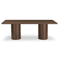 Hadley Dining Table Large Warm Brown