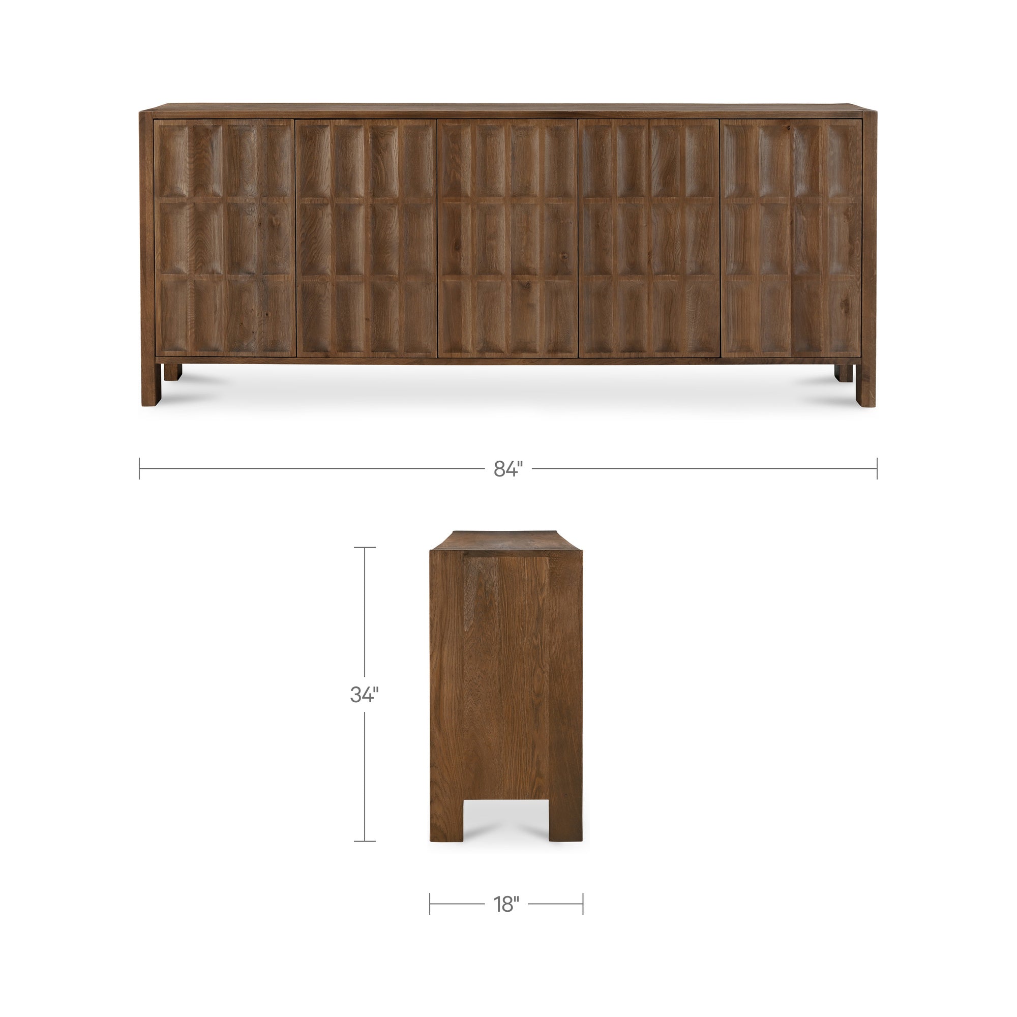 Roland Sideboard Brown