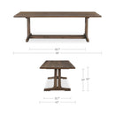 Samuel Dining Table Dark Brown