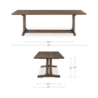 Samuel Dining Table Dark Brown